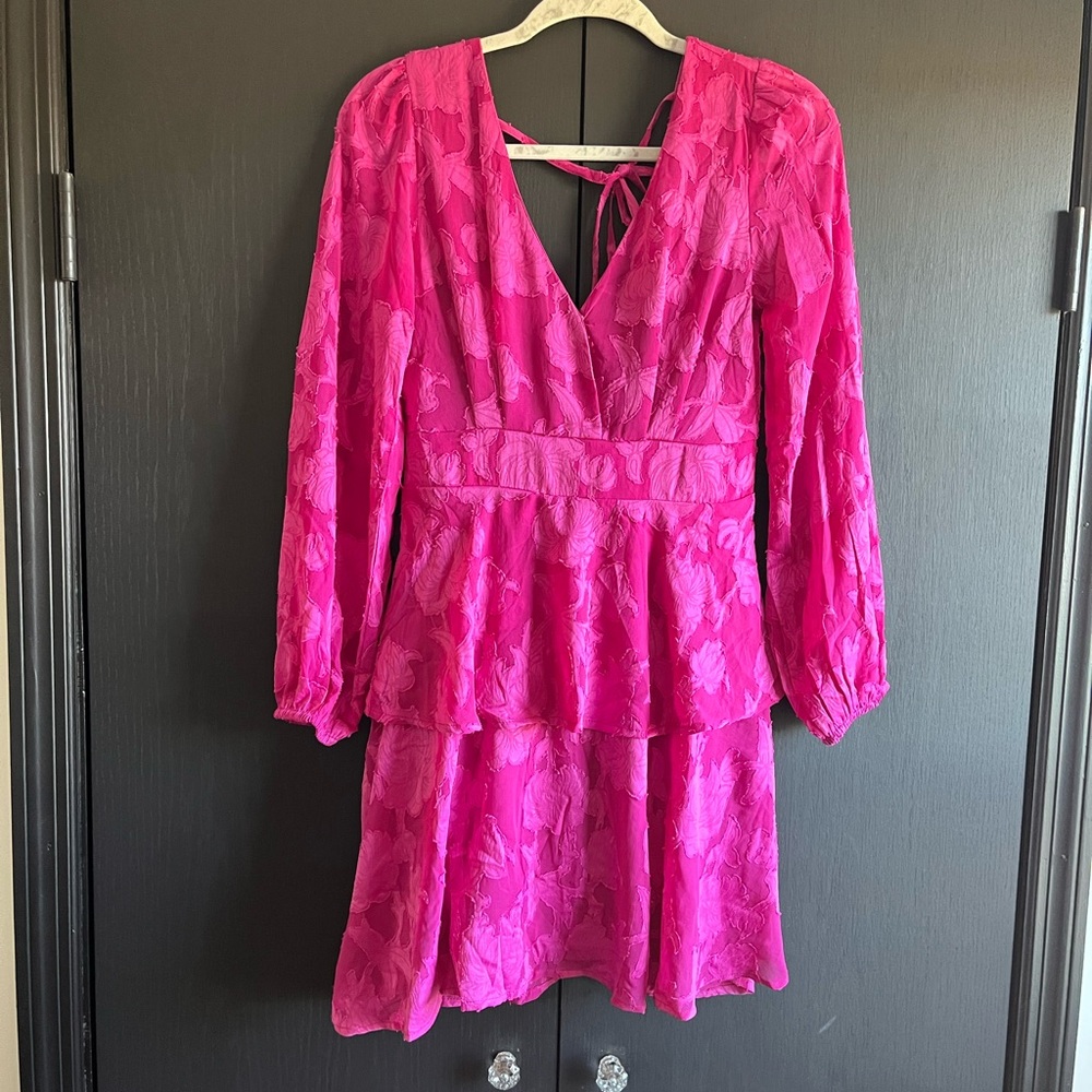 Anthropologie Band Of The Free B.O.G. Collective Long Sleeve Bohemian Dress